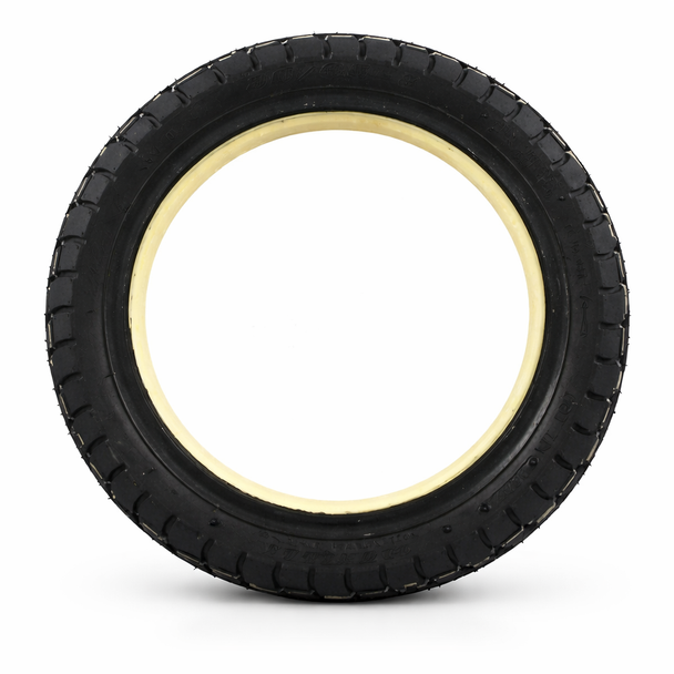 80/65-8 Black Block Solid Puncture Proof Tyre fits Kymco Agility Scooter 80/65x8