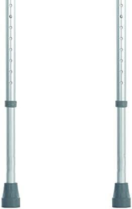 Coopers Elbow Crutches Double Adjustable PVC Handle Adult 635mm - 960mm (25" - 38")