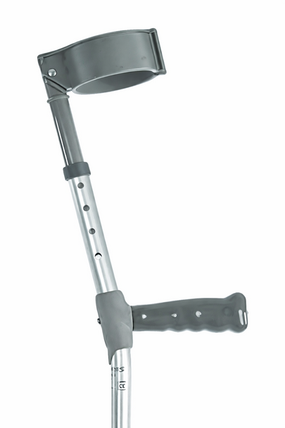 Coopers Elbow Crutches Double Adjustable PVC Handle Adult 635mm - 960mm (25" - 38")