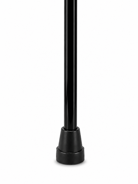 Height Adjustable Ergo Grip Fischer Walking Stick Black Medium (Left Hand)