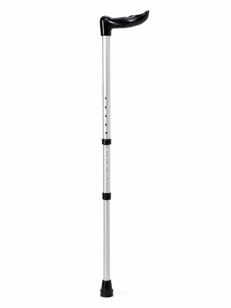 Height Adjustable Ergo Grip Fischer Walking Stick Medium (Left Hand)