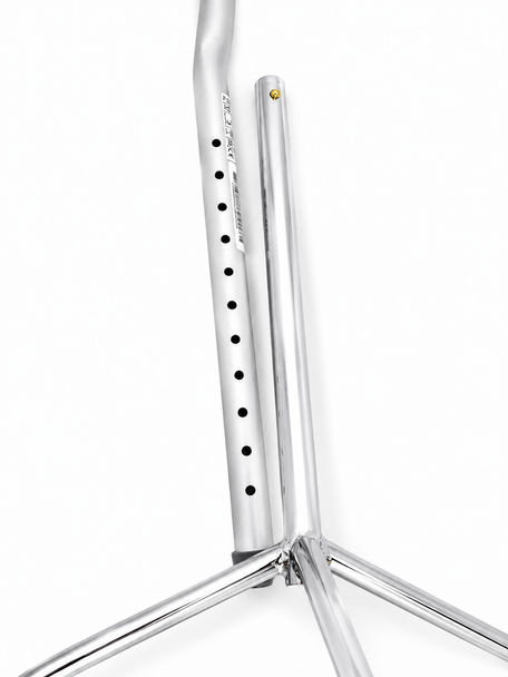 Tripod Height Adjustable Plastic Handle Walking Stick