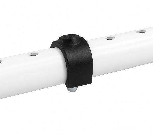 Visually Impaired/Blind Ergo Grip White Walking Stick Medium (Right Hand)