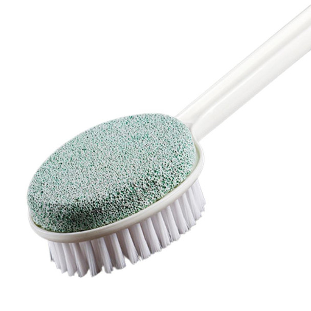 Long Handled Foot Scrub Brush With Pumice Stone