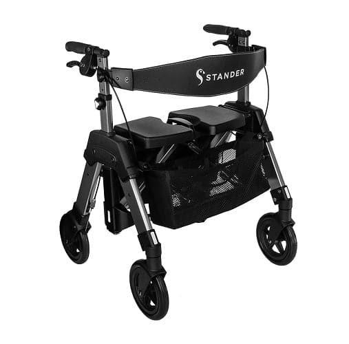 Stander EZ Fold N Go Rollator - HEAVY DUTY up to 35 stone