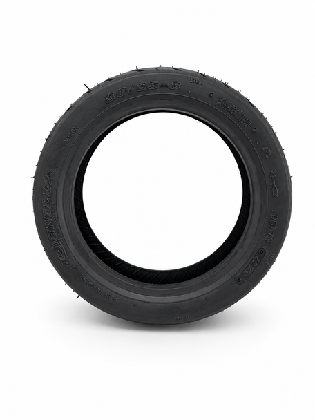 Low Profile 80/65-8 Black Mobility Scooter Tyre (80/65x8)