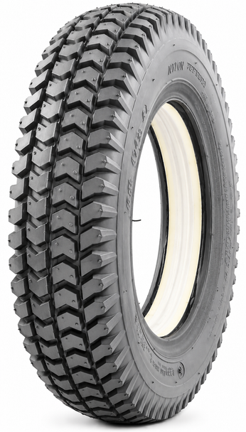 Solid Mobility Scooter Tyre 3.00-8 Grey Block Puncture Proof (300x8)