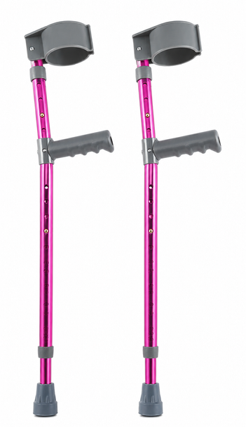 Paediatric Childs Youth Elbow Crutches Height Adjustable