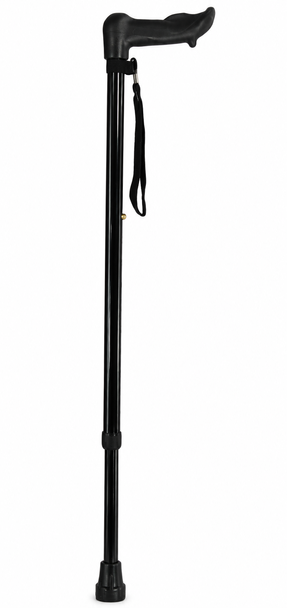Ergonomic Left hand Adjustable Walking Stick Lightweight Cane for Stability and Comfort
