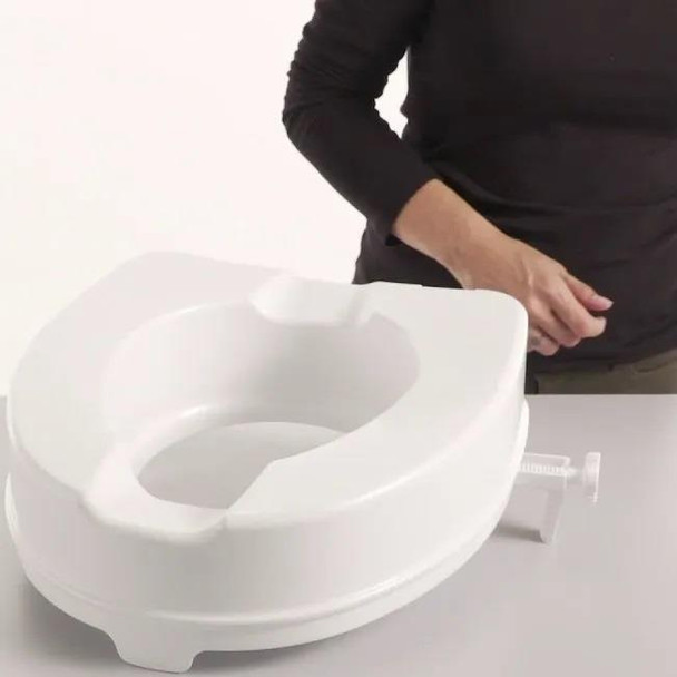 Atlantis Raised Toilet Seat – 10cm Height Boost SWL 225kg