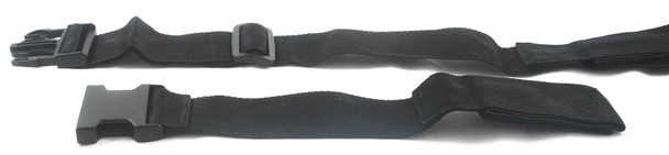 Safety Wheelchair Lap Waist Buckle Strap Belt Adjustable 120cm 47"