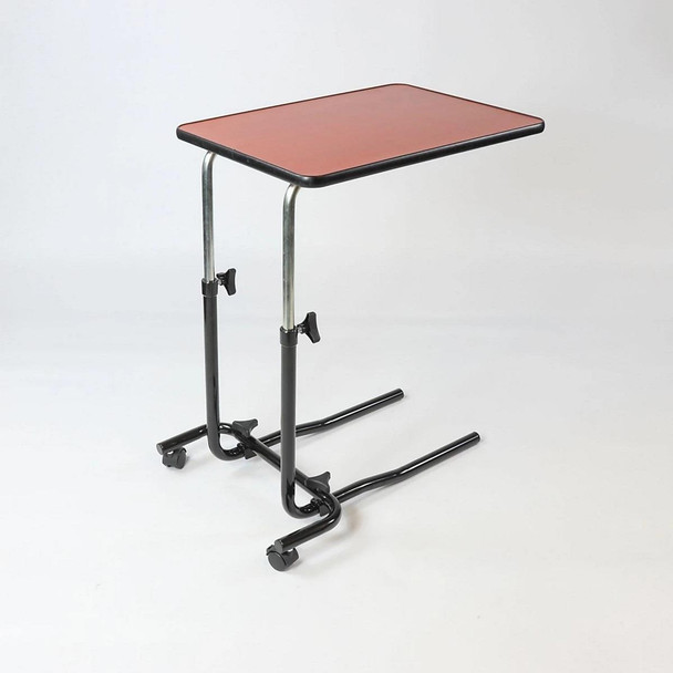 NRS Healthcare 2 Castor Over Bed Chair Adjustable Table