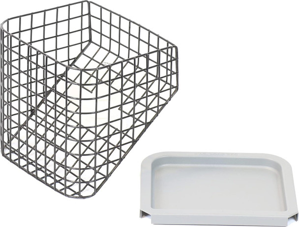 NRS Healthcare Basket & Tray Set Add-on for 3 Wheel Rollator