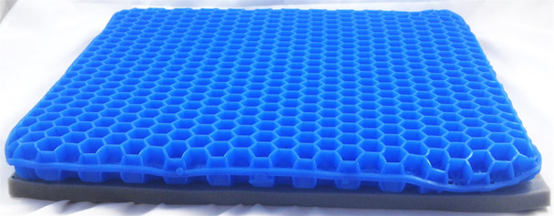 Gel Feel Pressure Relieving Wheelchair Cushion 17"/17"/2" With AirTech Cover