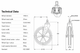 Colson 190x29mm Black Castor Wheel with Fork for many standard NHS Style Wheelchairs