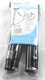 NRS Lightweight Folding Black Walking Stick with Wooden Handle