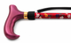 Deluxe Premium Folding Walking Cane – Adjustable, Lightweight, Floral Design