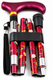 Deluxe Premium Folding Walking Cane – Adjustable, Lightweight, Floral Design