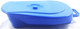 Plastic Bedpan & Lid Robust 2.5 L Male & Female Use Integrated Handle SWL 127 kg Plastic Bedpan & Lid Robust 2.5 L Male & Female Use Integrated Handle SWL 127 kg
