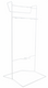 Urine & Catheter Bag Floor Holder Stable Hygienic for Drainage Bags Easy-Clean Portable