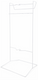 Urine & Catheter Bag Floor Holder Stable Hygienic for Drainage Bags Easy-Clean Portable