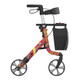 Space LX Aluminium Lightweight Rollator Medium 55 Flower