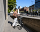 Aerowalk Rollator Ultra Lightweight 4.6kg Folding Carbon Fibre Walker White