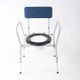 NRS Dovedale Height Adjustable Commode Chair Lightweight Toileting Aid