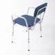 NRS Dovedale Height Adjustable Commode Chair Lightweight Toileting Aid