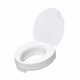 Ticco 2G Raised Toilet Seat with Lid (10cm/4") for Elderly & Disabled