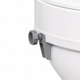 Ticco 2G Raised Toilet Seat with Lid (10cm/4") for Elderly & Disabled