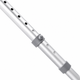 Pair of Large Elbow Double Adjustment Crutches with Comfy Ergo Grip Handles