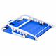Adjustable Bed Mesh Back Rest-6 Position Comfort Aid Backrest