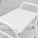 NRS Height Adjustable Shower Stool With Handles SWL 160kg 