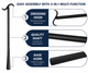 Extra Long Collapsible Shoe Horn Dressing Stick