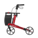 Red Medium 55cm ATHLON SL / SERVER CF Carbon Ultralight Rollator Walker TPE Wheels