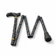 Floral Folding Walking Stick Cane Height Adjustable in William Morris Derby Handle