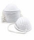 Dust Masks With Elasticated Ear Loops and Adjustable Nose Clip