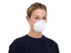 Dust Masks With Elasticated Ear Loops and Adjustable Nose Clip