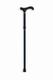 Carbon Fibre Folding Walking Stick Cane Height Adjustable in Blue Diamond Derby Handle