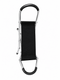 Black 34" Quattro Folding Seat Stick Mobility Aid with Four Feet