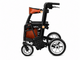 Uplivin Glide 2 in 1 Lightweight Folding Rollator & Wheelchair Moon Black