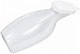 Female Portable Urinal Bottle 1000ml Capacity with Lid and Measurements