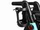Starlite Lightweight Folding Rollator in Misty Teal with Seat, Backrest & Storage Bag