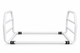 White Solo Bedstick Width Adjustable Transfer Repositioning Support Aid Flat Packed