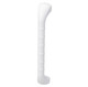 16" White Prima Non Slip Grab Rail Bar for Bathroom etc disability aid
