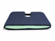Drive Medical Foam Coccyx Cushion Comfort Aid With Blue Removable Cover