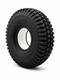 Pair of 3.00-4 (260x85) (300x4) Black Solid Block Innova Mobility Scooter Tyres