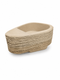 25 Disposable Cardboard Pulp 1.3L Slipper Bed Pan Liners Hospital Style