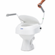 Invacare Aquatec 900 2" 4" or 6" Raised Toilet Seat with Arms and Lid